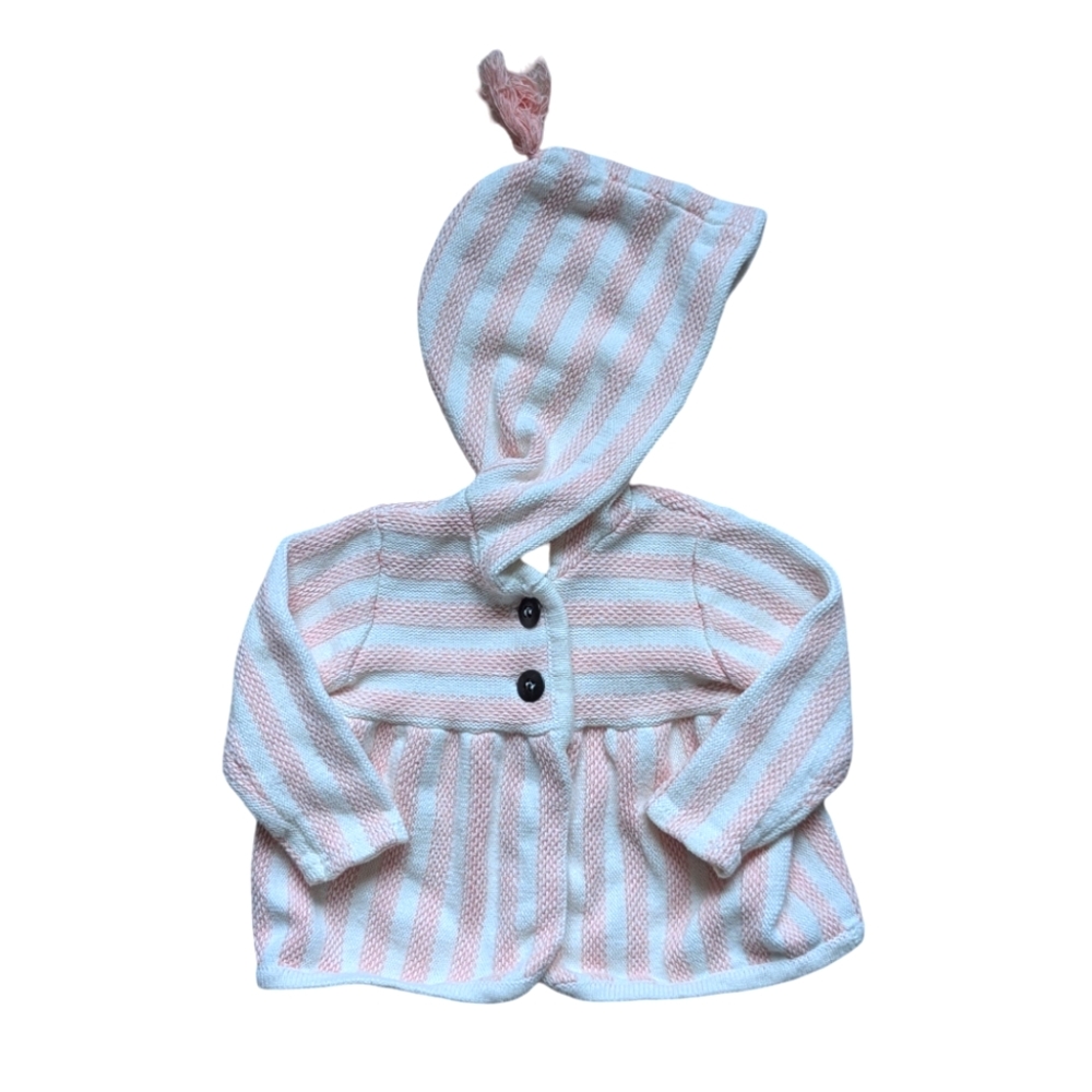 Jessica Simpson Striped Swing Jacket - Size 3-6M